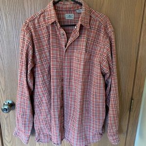 LL Bean flannel